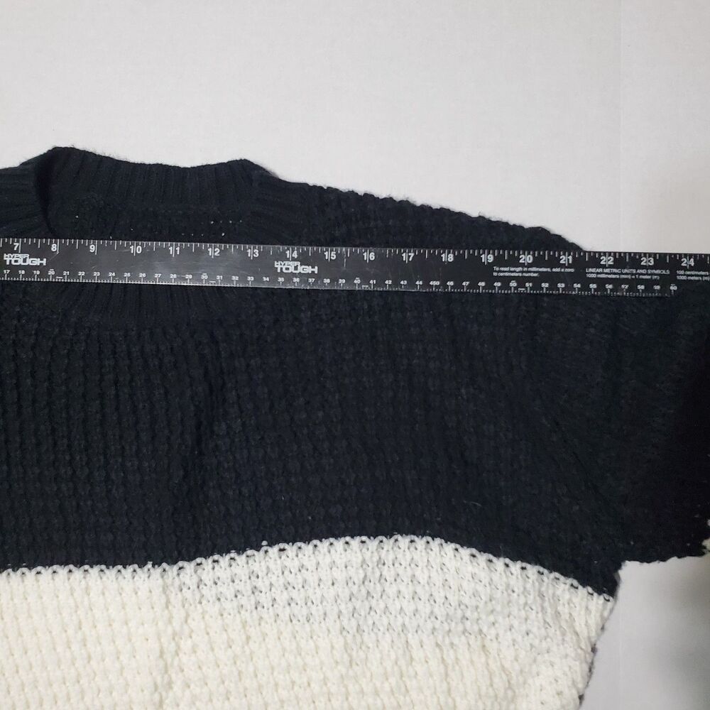 Color Block Pullover Sweater Casual Long Sleeve Crew Neck Size 1X-2X. SKU# A-134 - Picture 15 of 16